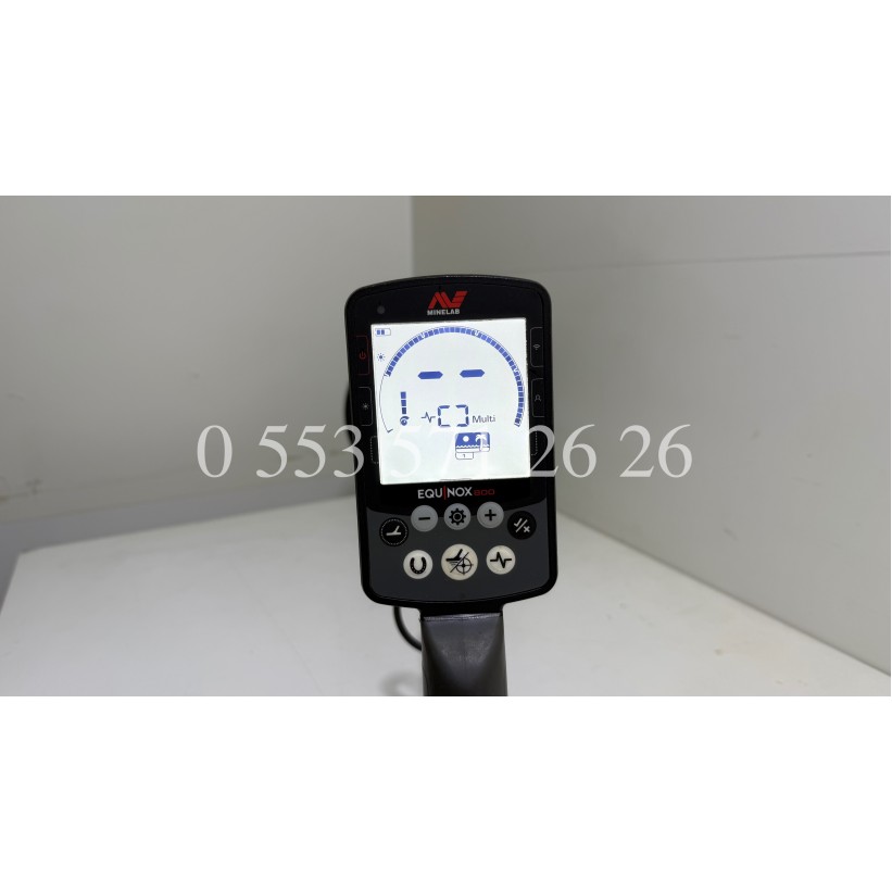 MİNELAB EQUINOX 800 DEDEKTÖR İKİNCİ EL - 0553 571 26 26
