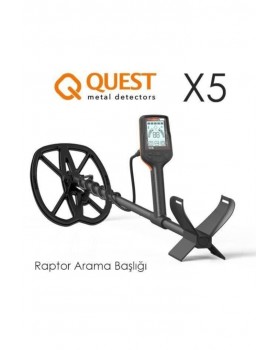 QUEST X5 DEDEKTÖR - 28 CM BAŞLIKLI - 0553 571 26 26