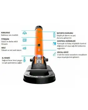 Scuba Tector PRO Su Altı Dedektörü&Sahil Arama Dedektörü - 20 cm Başlıklı - 0553 571 26 26