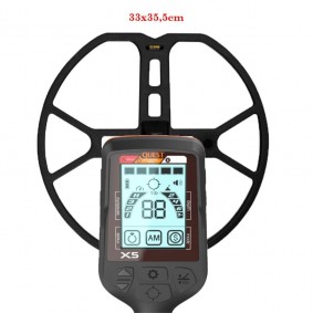 Quest X5 Dedektör - 23cm ve Nel Storm 33x35,5cm Başlıklı - 0553 571 26 26