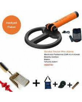 Scuba Tector PRO Su Altı Dedektörü&Sahil Arama Dedektörü - 20 cm Başlıklı - 0553 571 26 26