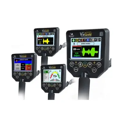 VİA GOLD AYRIMLI DİJİTAL EKRANLI VLF DEDEKTÖR - 0553 571 26 26