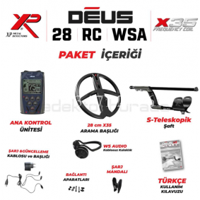 XP DEUS DEDEKTÖR 28 CM X35 BAŞLIK , WS4 KULAKLIK , ANA KONTROL ÜNİTESİ - 0553 571 26 26 XP DEUS DEDEKTÖR 28 CM X35 BAŞLIK , WS4 KULAKLIK , ANA KONTROL ÜNİTESİ - 0553 571 26 26