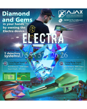 AJAX ELECTRA DEĞERLİ TAŞ VE MADEN DEDEKTÖRÜ - 0553 571 26 26