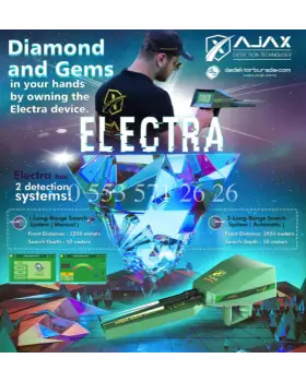 AJAX ELECTRA DEĞERLİ TAŞ VE MADEN DEDEKTÖRÜ - 0553 571 26 26