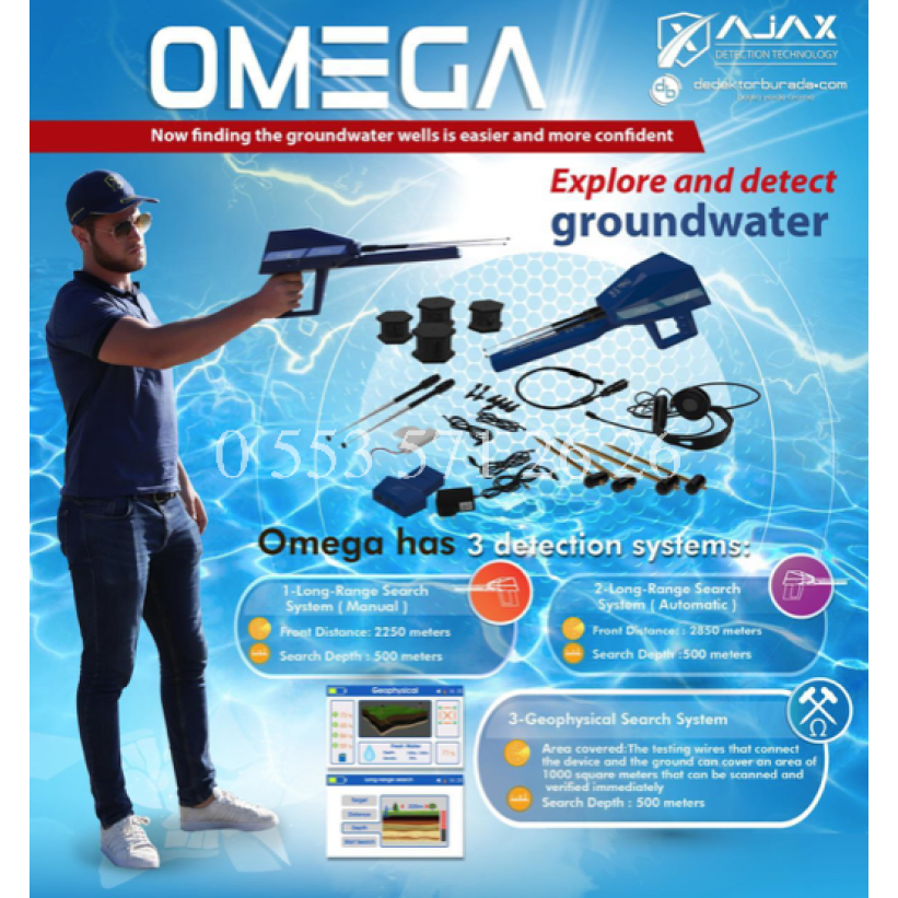 AJAX OMEGA SU TESPİT DEDEKTÖRÜ - 0553 571 26 26