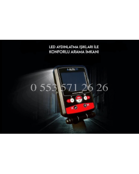 AVRUPA DEDEKTÖR ALFA 2D TFT DİJİTAL EKRANLI DEDEKTÖR PRO PAKET - 0553 571 26 26