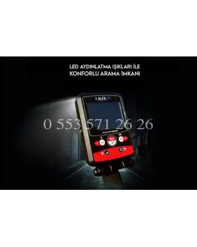 AVRUPA DEDEKTÖR ALFA 2D TFT DİJİTAL EKRANLI DEDEKTÖR PRO PAKET - 0553 571 26 26