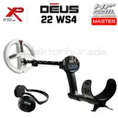 XP DEUS DEDEKTÖR - 22,5 cm HF BAŞLIK , WS4 MASTER KULAKLIK - 0553 571 26 26