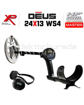 XP DEUS - 24x13cm HF BAŞLIK , WS4 MASTER KULAKLIK - 0553 517 26 26