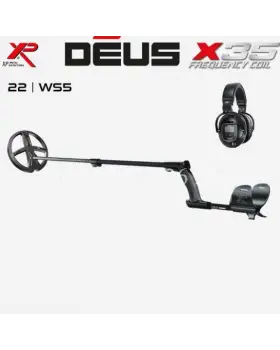 XP DEUS DEDEKTÖR - 22,5cm X35 BAŞLIK VE WS5 KULAKLIK - 0553 571 26 26
