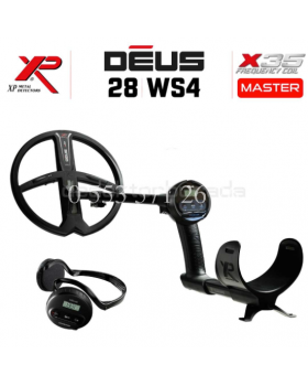 XP DEUS DEDEKTÖR 28 CM X35 BAŞLIK , WS4 KULAKLIK