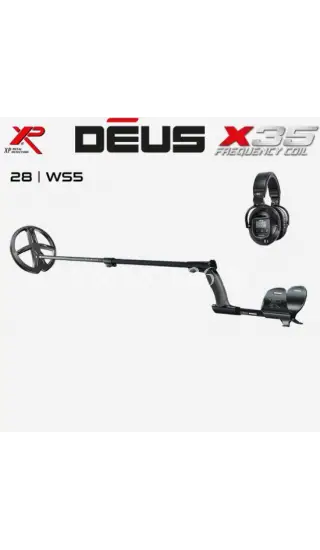 XP DEUS DEDEKTÖR 28cm X35 BAŞLIK VE WS5 KULAKLIK - 0553 571 26 26