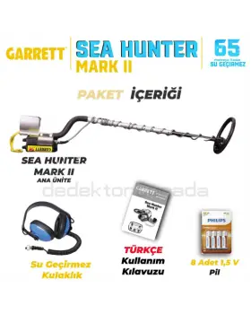 GARRETT SEA HUNTER MARK II SU ALTI VE SAHİL DEDEKTÖRÜ - 0553 571 26 26