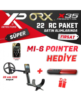 XP ORX DEDEKTÖR 22,5cm X35 BAŞLIK VE ANA KONTROL ÜNİTESİ - 0553 571 26 26