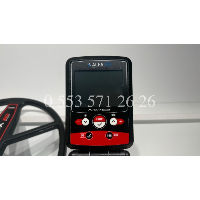 AVRUPA DEDEKTÖR ALFA 2D 45 cm BAŞLIKLI - 0553 571 26 26
